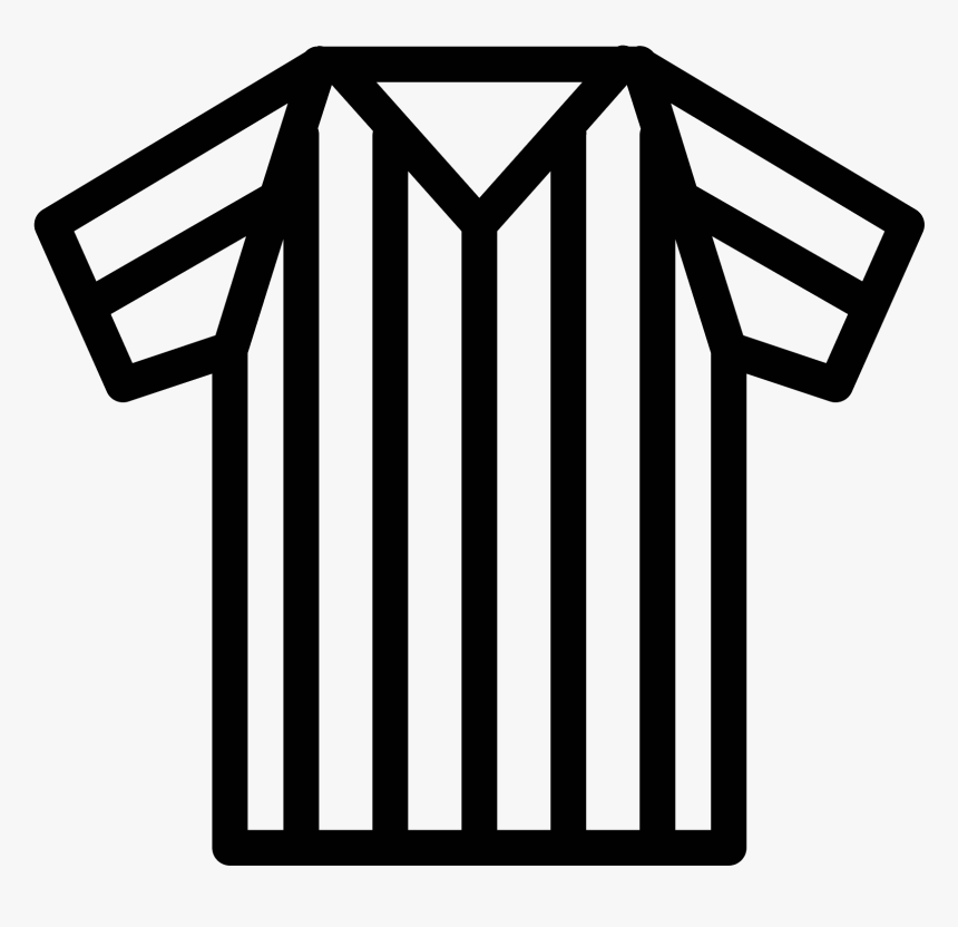 Shirt Alternative Design Jersey - Ref Shirt Clip Art, HD Png Download, Free Download