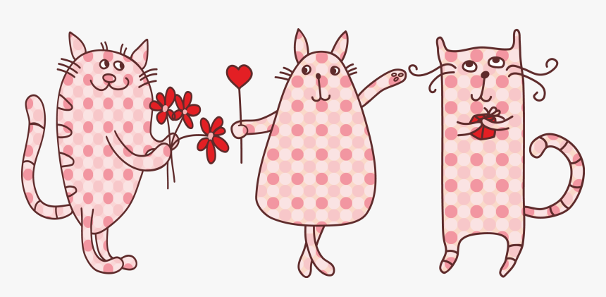 Valentine Clipart Cat - มี คน รัก ย่อม มี คน เกลียด, HD Png Download, Free Download