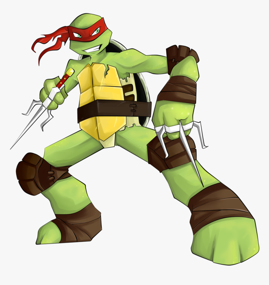 Similar Wallpaper Images - Raphael Teenage Mutant Ninja Turtles Cartoon, HD Png Download, Free Download