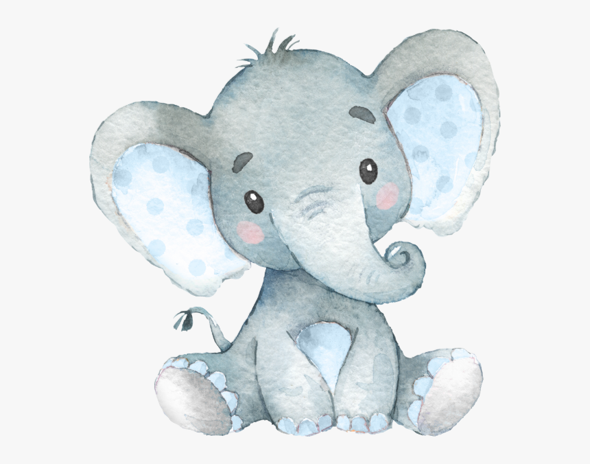 Floral Elephant Baby Shower, HD Png Download, Free Download