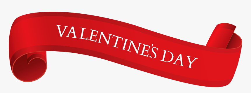 Transparent Banner Clipart Png - Happy Valentines Day Banner, Png Download, Free Download