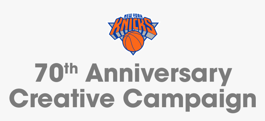 New York Knicks 70th Anniversary Creative Campaign - Crab, HD Png Download, Free Download