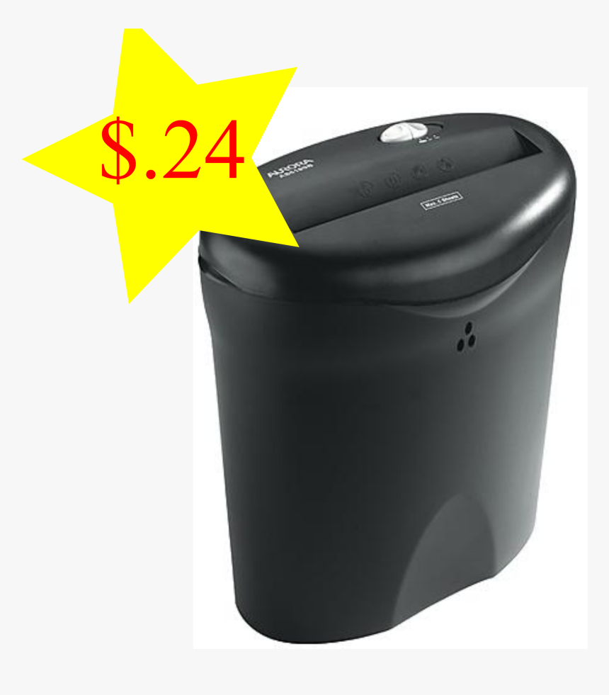 24 Aurora 6 Sheet Paper Shredder After Points - Aurora Fragmentadora De Papel As618sb, HD Png Download, Free Download