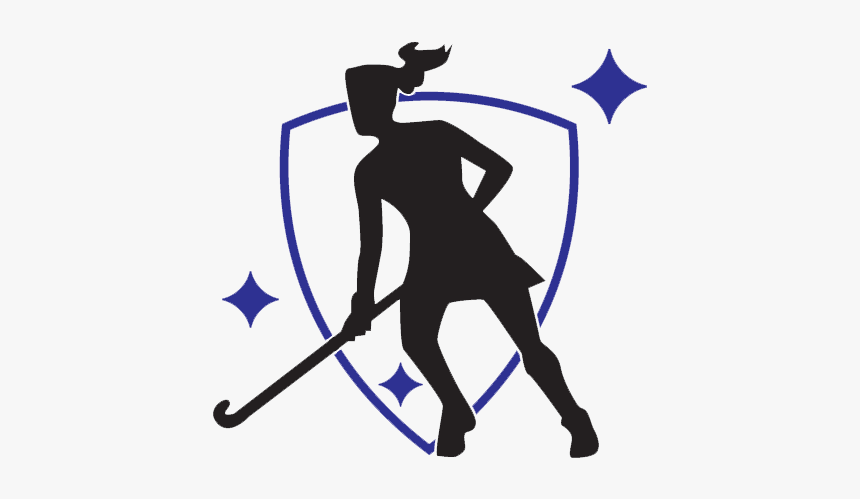 Hockey Clipart Banner - Girls Field Hockey Clip Art, HD Png Download, Free Download