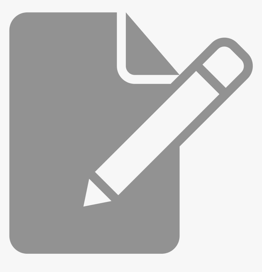 Transparent Homework Icon Png - Pencil And Ruler Icon, Png Download, Free Download