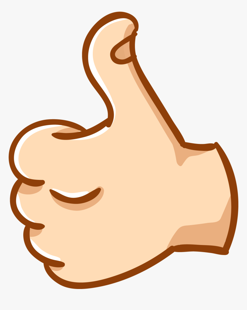 Thumbs Up Sticker Png, Transparent Png, Free Download