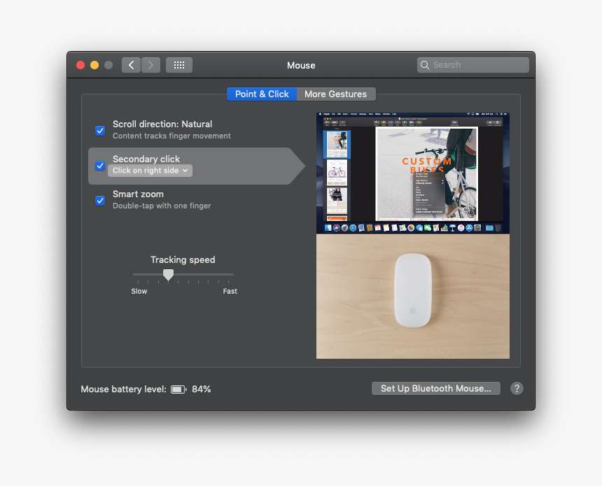 Secondary Click [secondary - Ios Mojave Mouse System Preferences, HD Png Download, Free Download