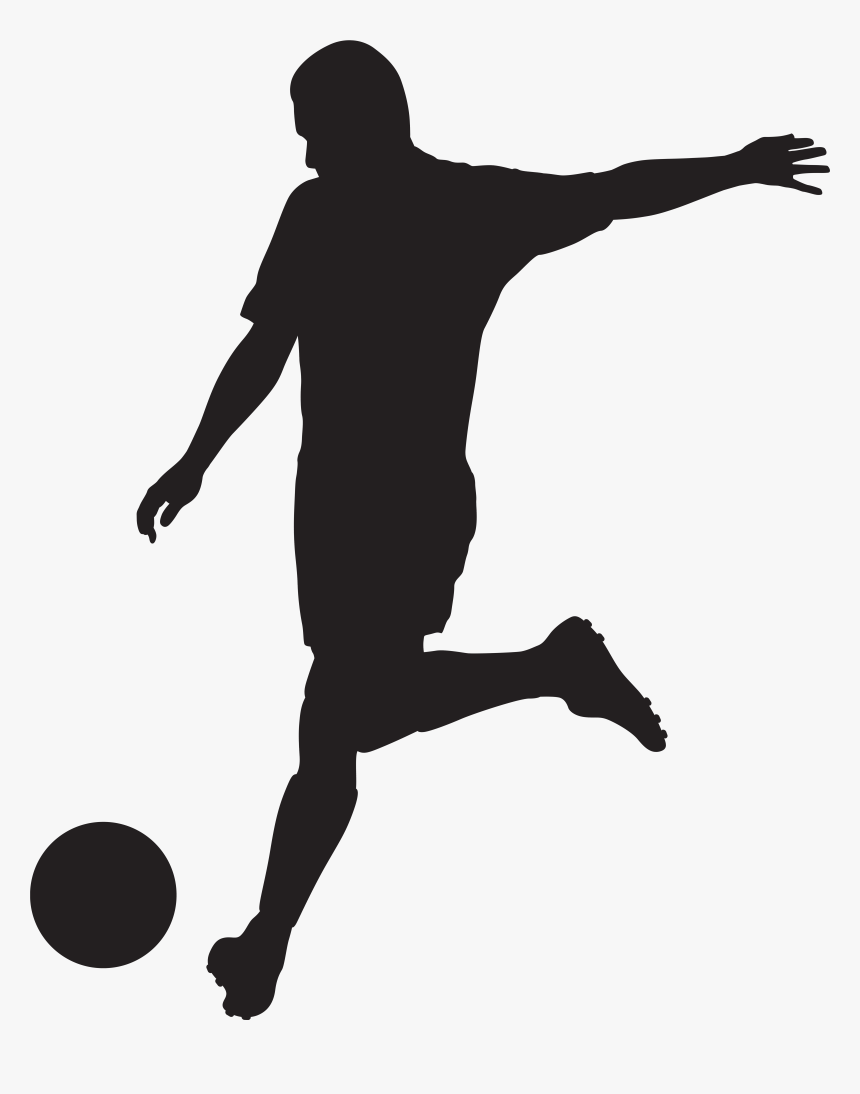 Football Silhouette Png, Transparent Png, Free Download