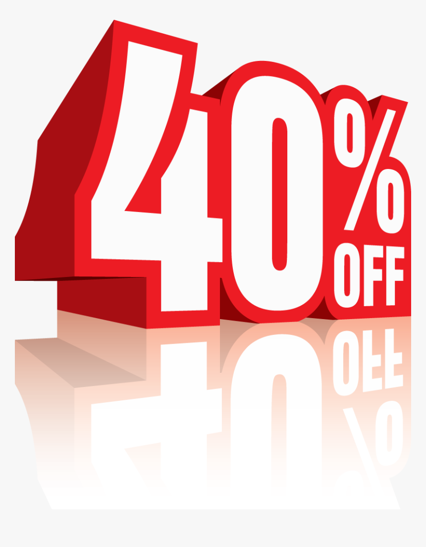 40 Off Png 40 Discount Png, Transparent Png kindpng