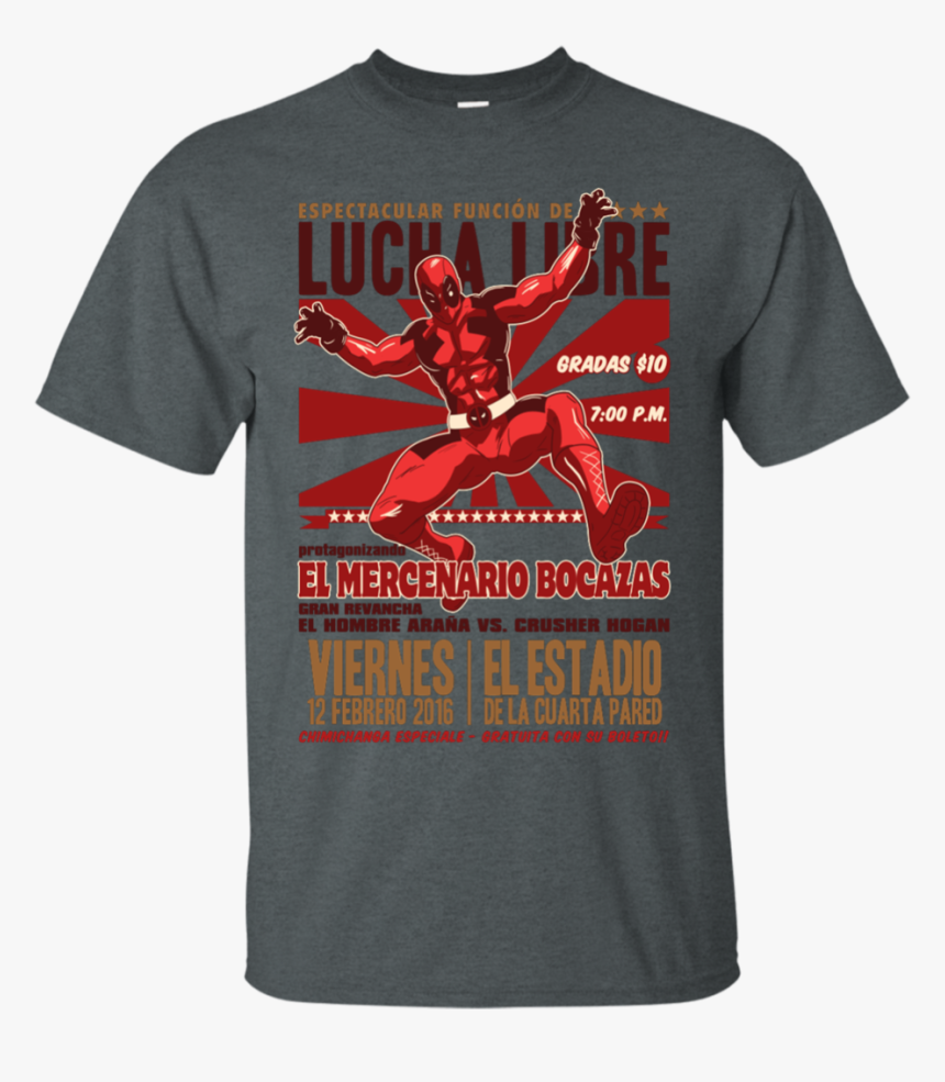 Mercenario Libre Deadpool T Shirt & Hoodie - T-shirt, HD Png Download, Free Download