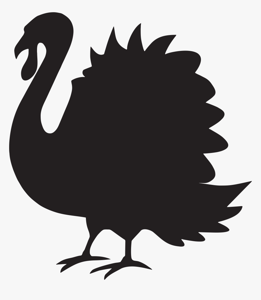 Turkey Png Black And White & Free Turkey Black And, Transparent Png, Free Download