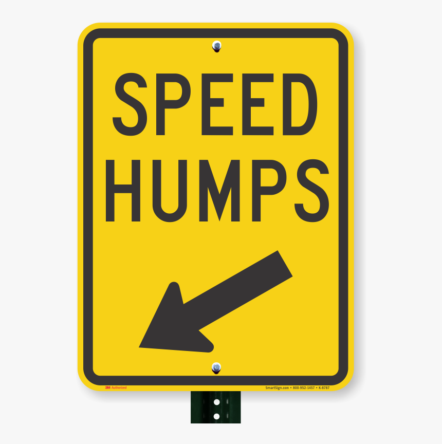 Transparent Slow Down Clipart - Speed Bump Sign, HD Png Download, Free Download