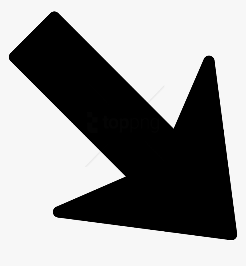 Transparent Arrow Pointing Right Png - Arrow Pointing Right Down, Png Download, Free Download