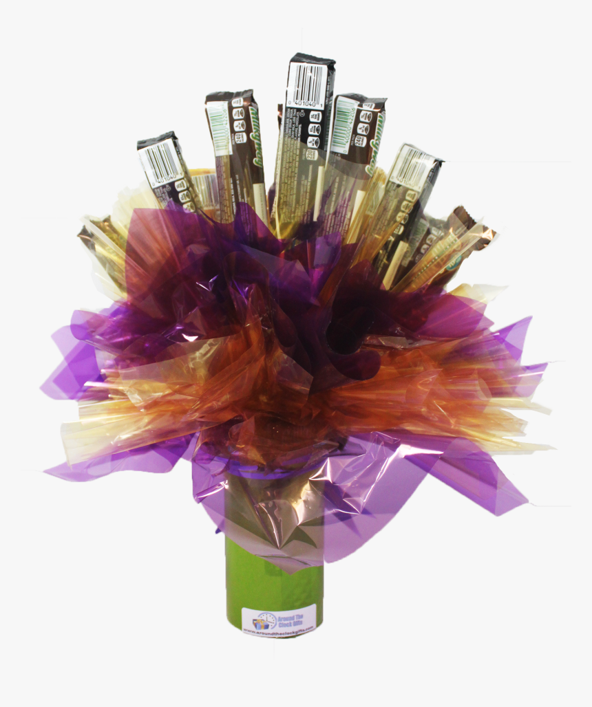 Milky Way Candy Bar Bouquet Back - Centrepiece, HD Png Download, Free Download
