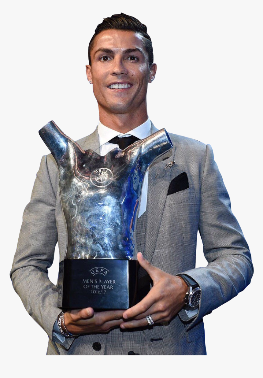 Uefa Player Of The Year Cristiano Ronaldo, HD Png Download, Free Download