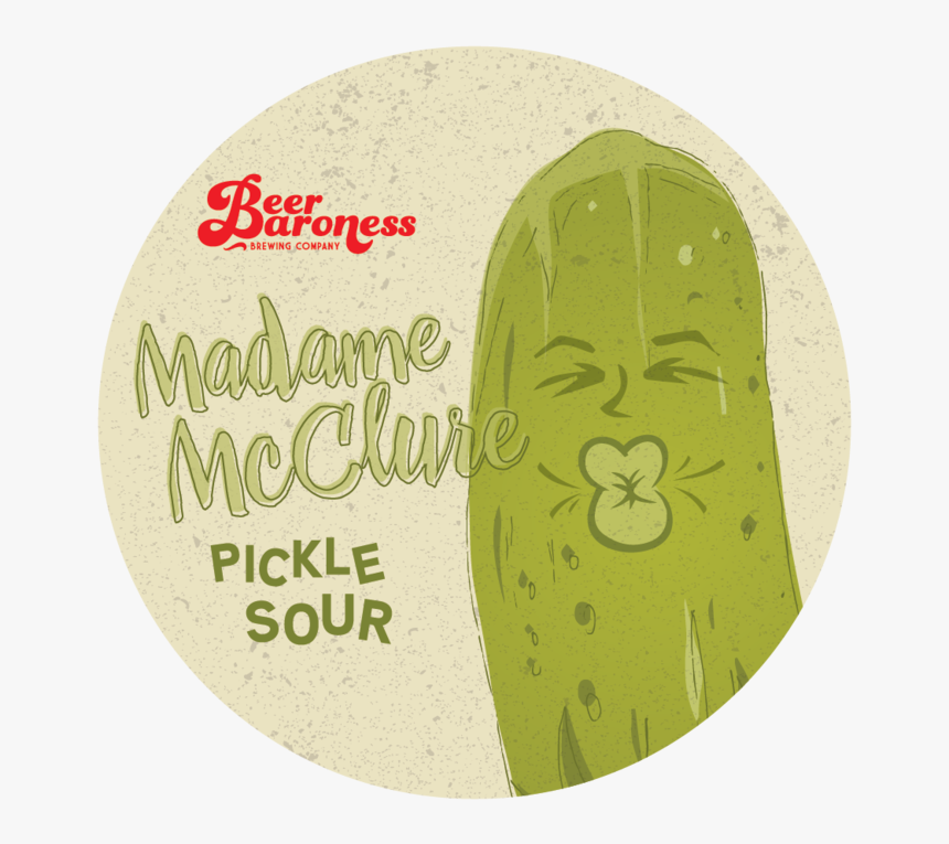 Dd004929 Beer Baroness Madame Mcclure Pickle Sour Tap - Apple, HD Png Download, Free Download