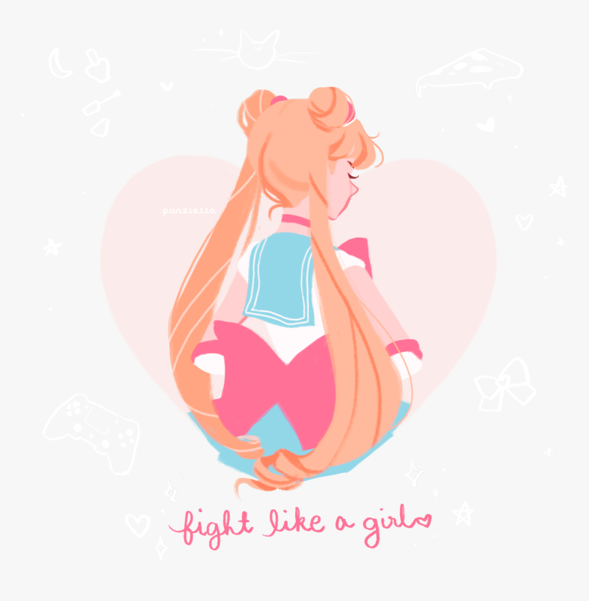 Usagi Fight Like A Girl, HD Png Download, Free Download