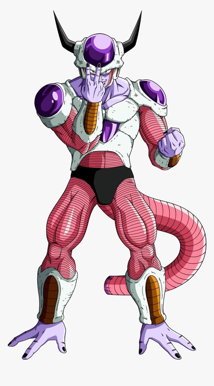 Transparent Majin Buu Png - Freeza 2 Form, Png Download - kindpng.