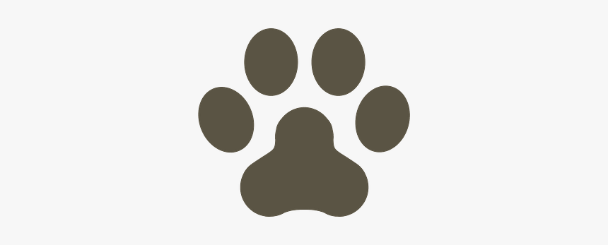 Cat Footprint Clipart - Transparent Cat Paw Print, HD Png Download, Free Download