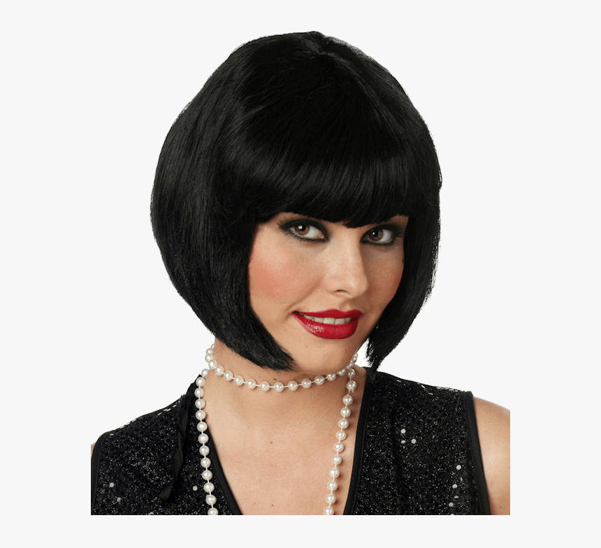 Black Wig Costumes Halloween, HD Png Download, Free Download