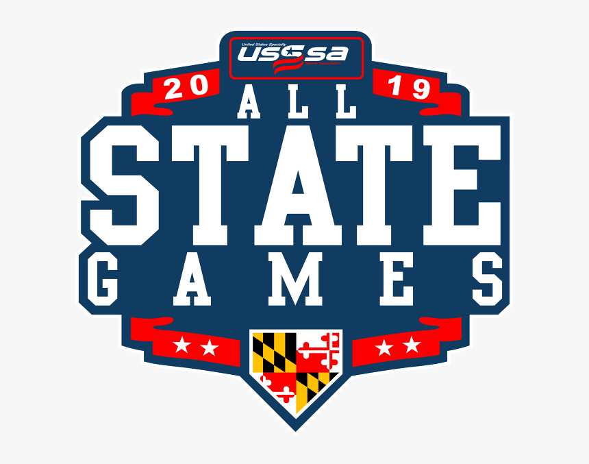 Maryland Usssa® All-state Games - Maryland State Flag, HD Png Download, Free Download
