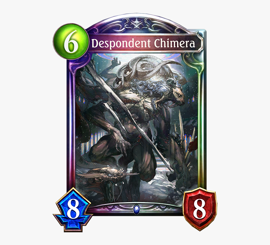 Unevolved Despondent Chimera Evolved Despondent Chimera - Cassiopeia Shadowverse, HD Png Download, Free Download