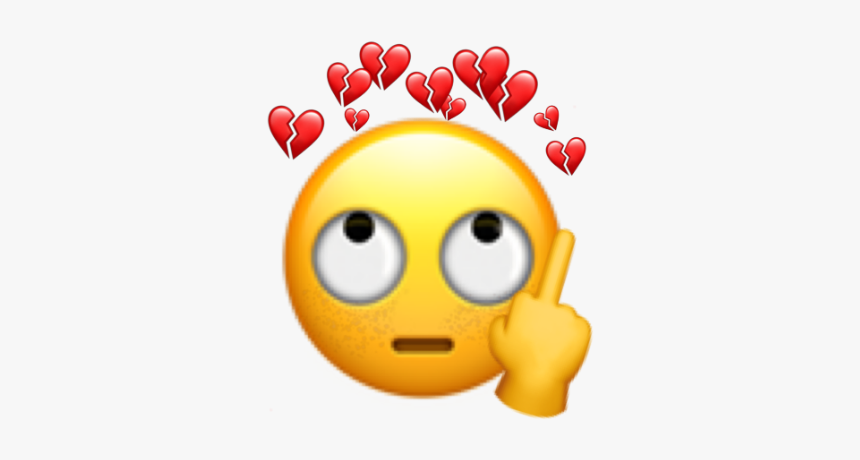 Middle Fingers Up Emoticon : Middle Finger Emoji Png Clipart 2778711