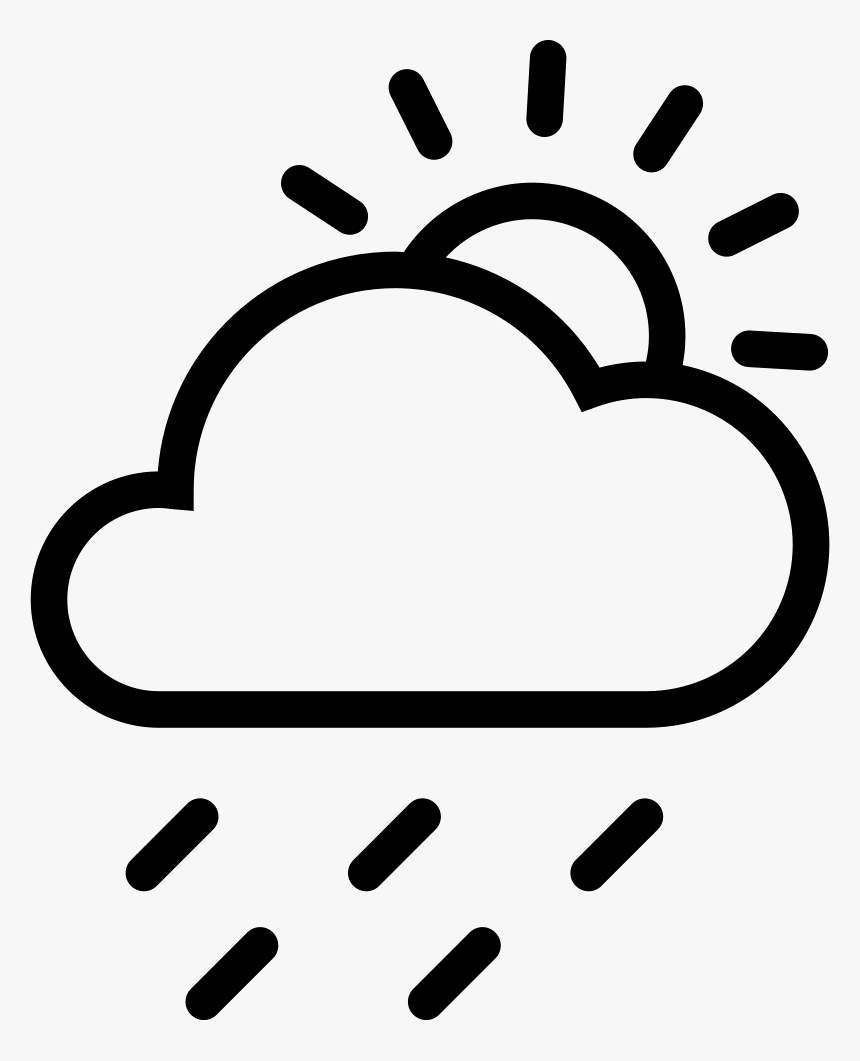 Cloud Sun Rainhard - Sun And Cloud Icon Png, Transparent Png, Free Download