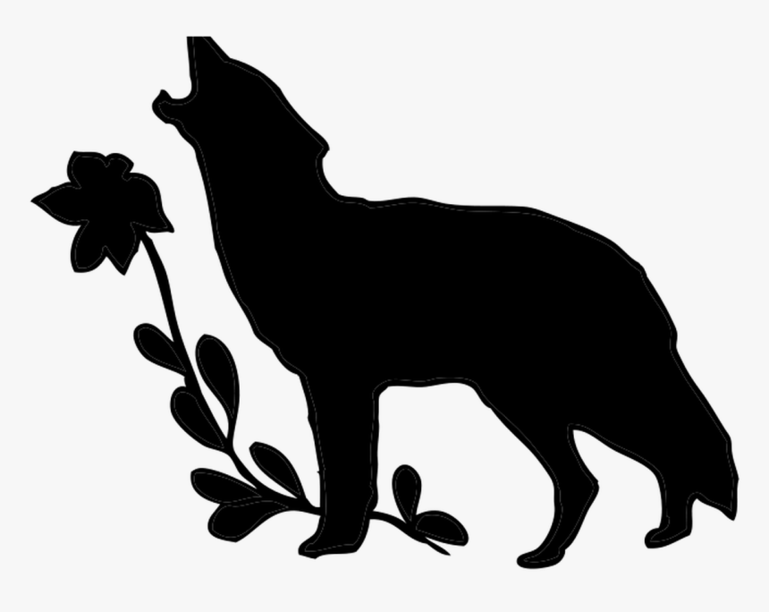Free Howling Wolf Clipart, Download Free Clip Art, - Wolf Silhouettes Png, Transparent Png, Free Download