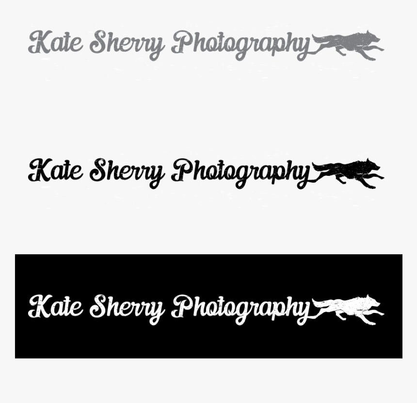 Logo Design By Creative Start For Kate Sherry Photography - Calligraphy, HD Png Download, Free Download