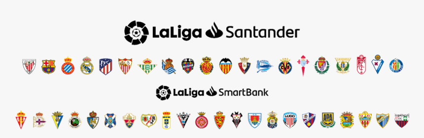 Laliga Teams And Clubs - La Liga, HD Png Download, Free Download