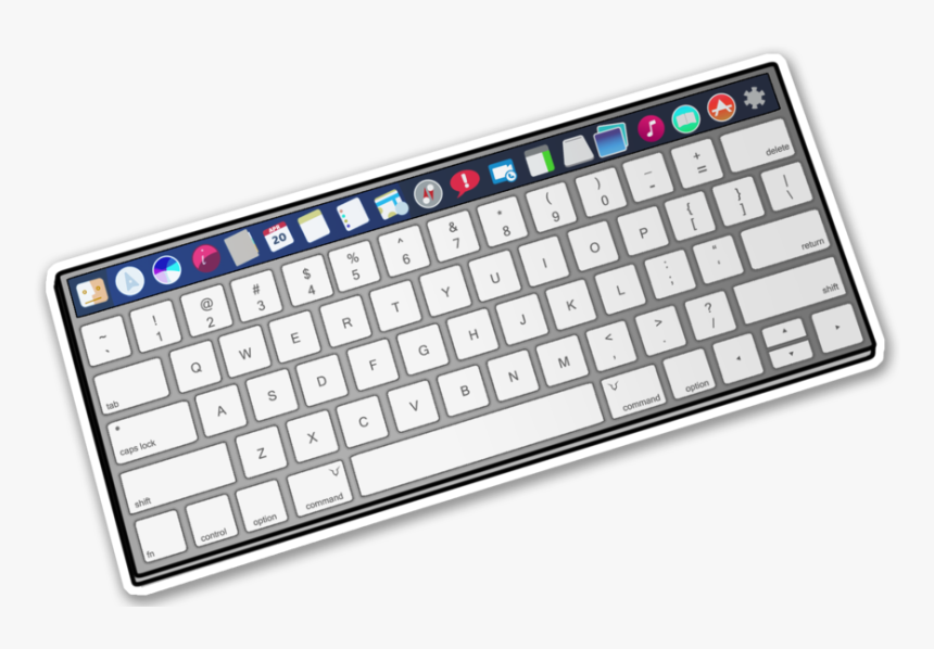 Apple Magic Keyboard - Black Xda Keycaps Set, HD Png Download, Free Download