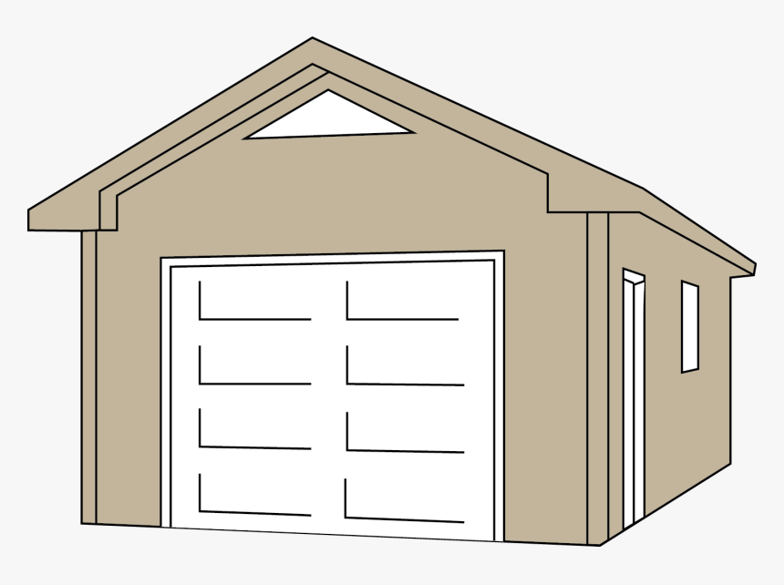 Garage Clipart Shack - Guarages Clipart, HD Png Download, Free Download