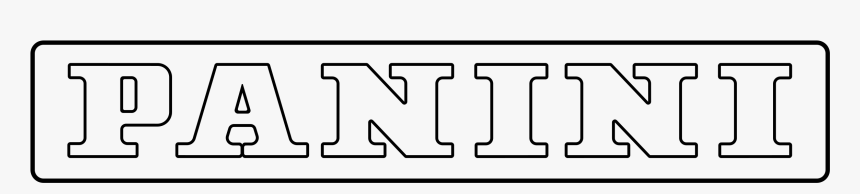 Panini Logo Black And White - Panini, HD Png Download, Free Download