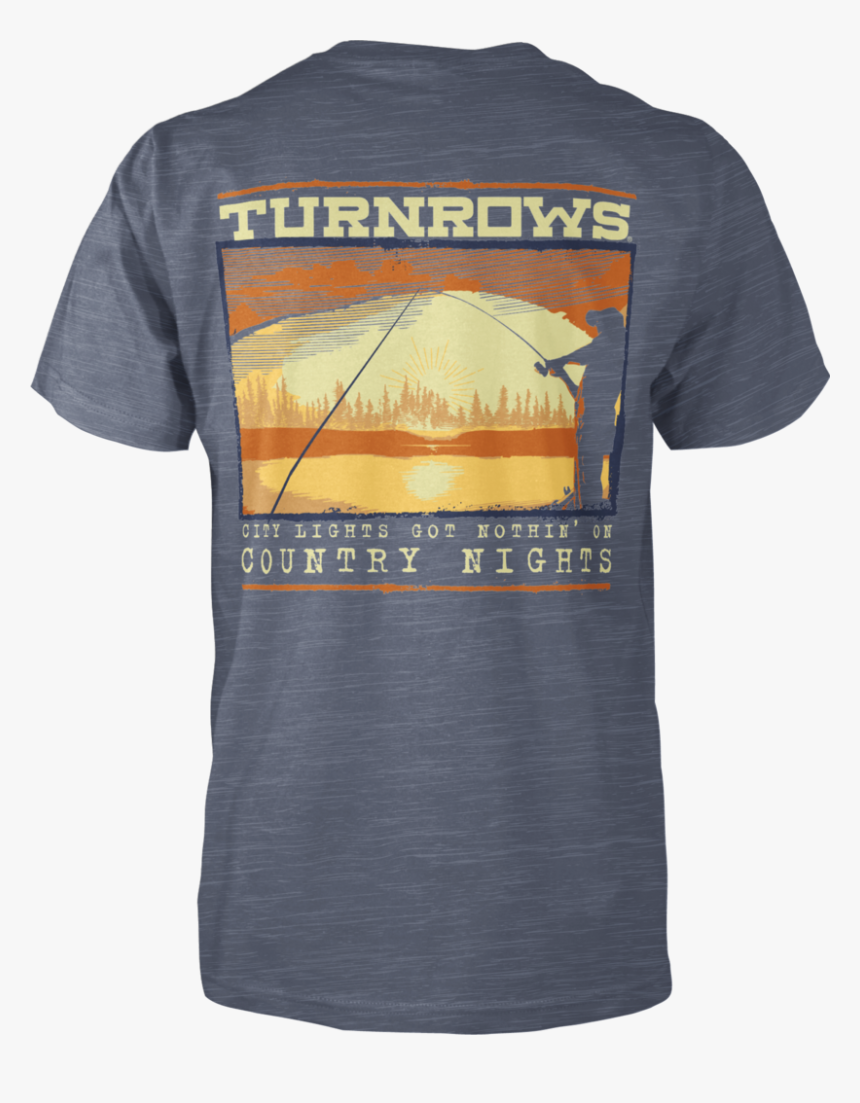 Turnrows City Lights Country Nights Short Sleeve Tee - Dome, HD Png Download, Free Download