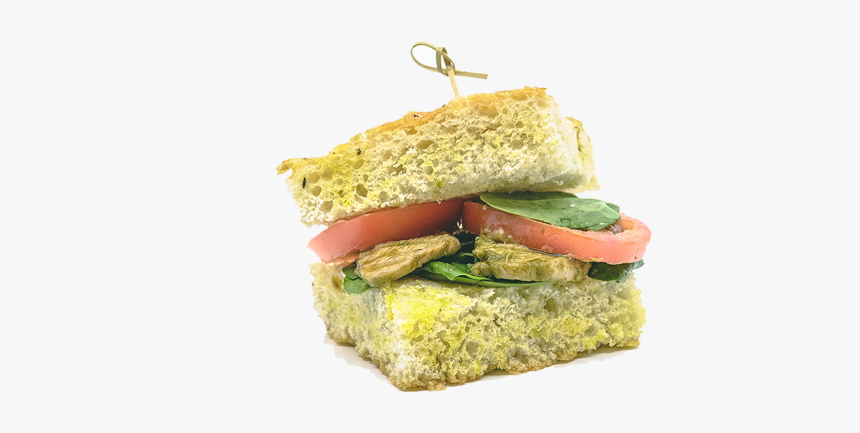 Pesto Chicken Panini - Fast Food, HD Png Download, Free Download