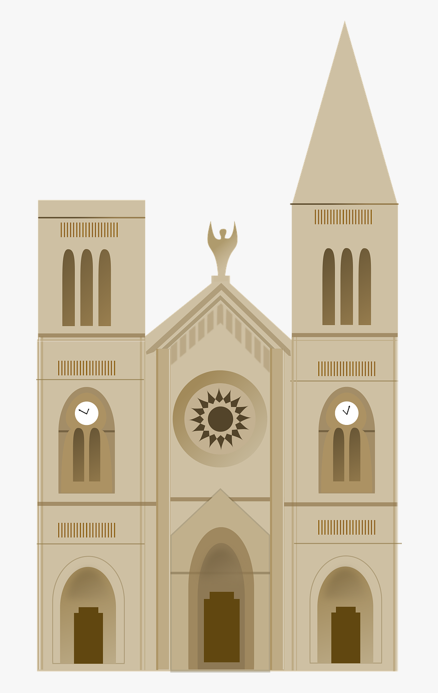 Church Building Architecture Free Photo - Monumentos De Francia Png, Transparent Png, Free Download