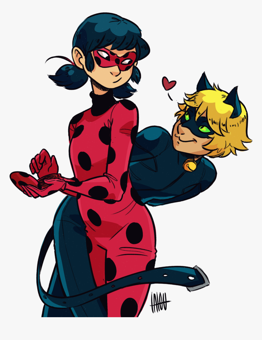 Ladybug And Chat Noir - Cartoon, HD Png Download, Free Download