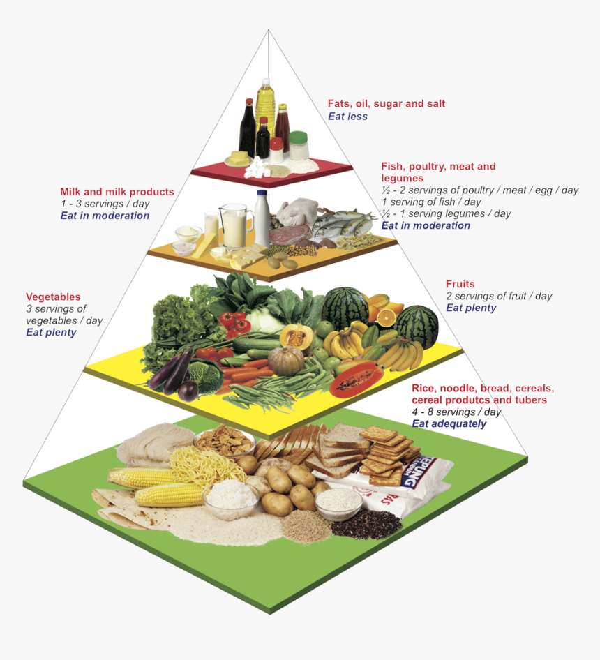 Malaysian Food Pyramid - Food Pyramid Images Hd, HD Png Download, Free Download