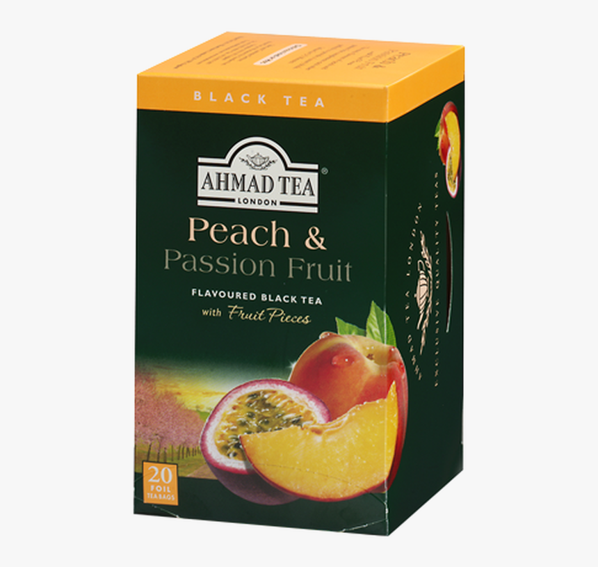 Peach & Passion Fruit Tea - Ahmad Tea Peach And Passion Fruit, HD Png Download, Free Download