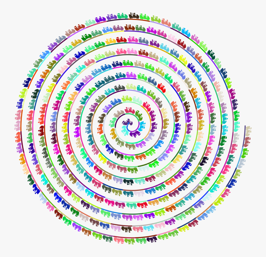 Symmetry,spiral,circle - Spiral Roller Coaster Free, HD Png Download, Free Download
