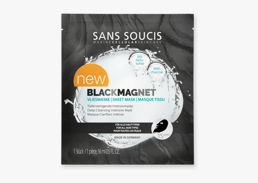 Sans Soucis Blackmagnet Sheet Mask, HD Png Download, Free Download