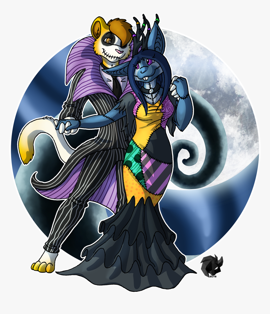 We Can Live Like Jack And Sally - Cartoon, HD Png Download, Free Download
