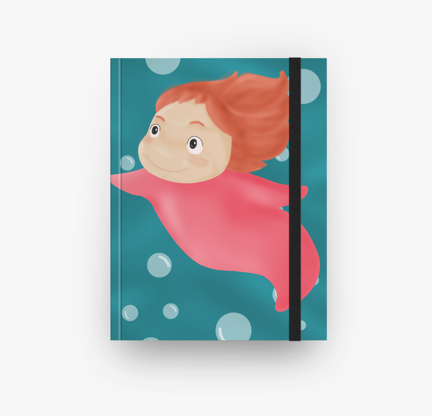 Caderno Ponyo Smile De Michelle Alessandrana - Cartoon, HD Png Download, Free Download