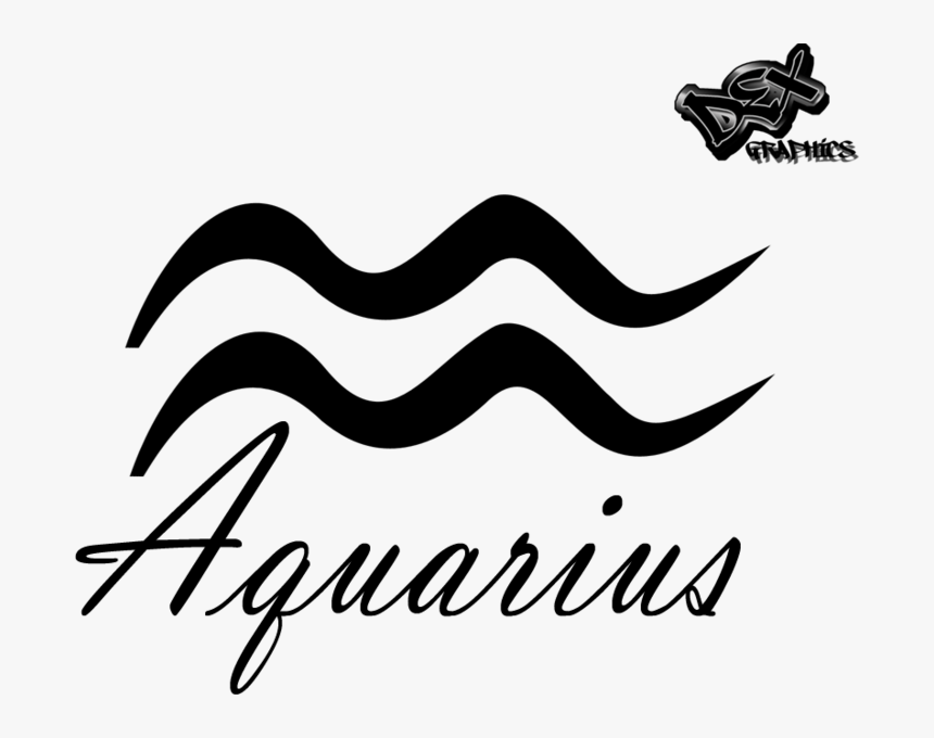 Aquarius Symbol Outline, HD Png Download, Free Download