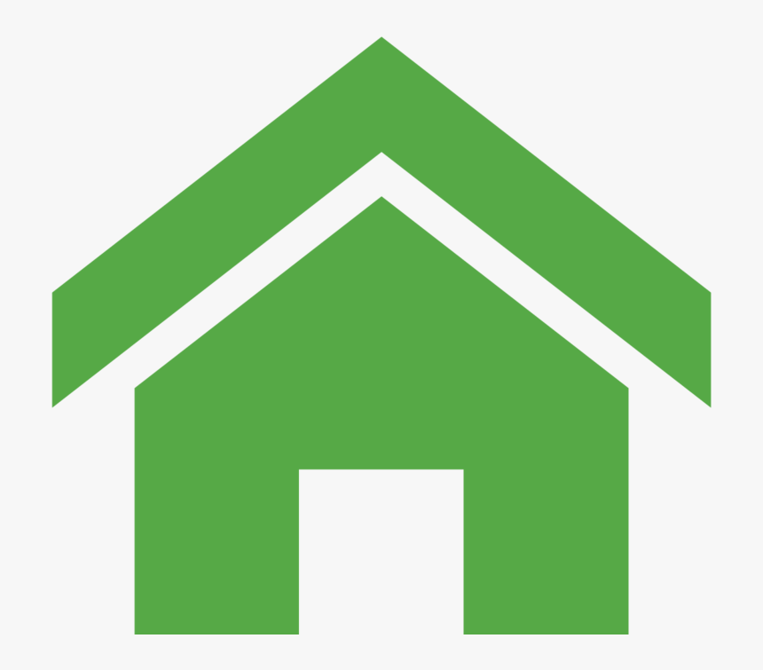 Green Home Button Png , Png Download - Icon, Transparent Png, Free Download