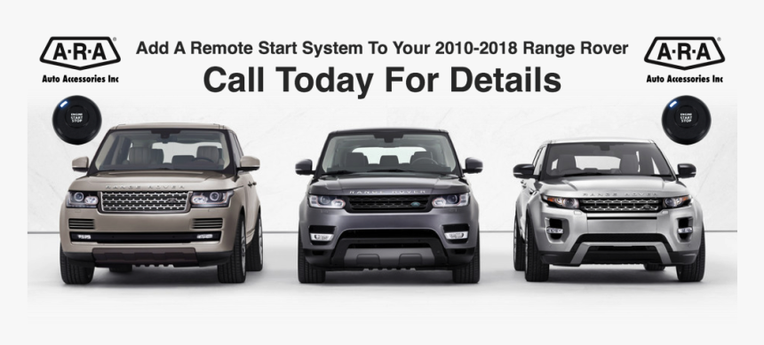 Range Rover Remote Starters - Range Rover Evoque, HD Png Download, Free Download