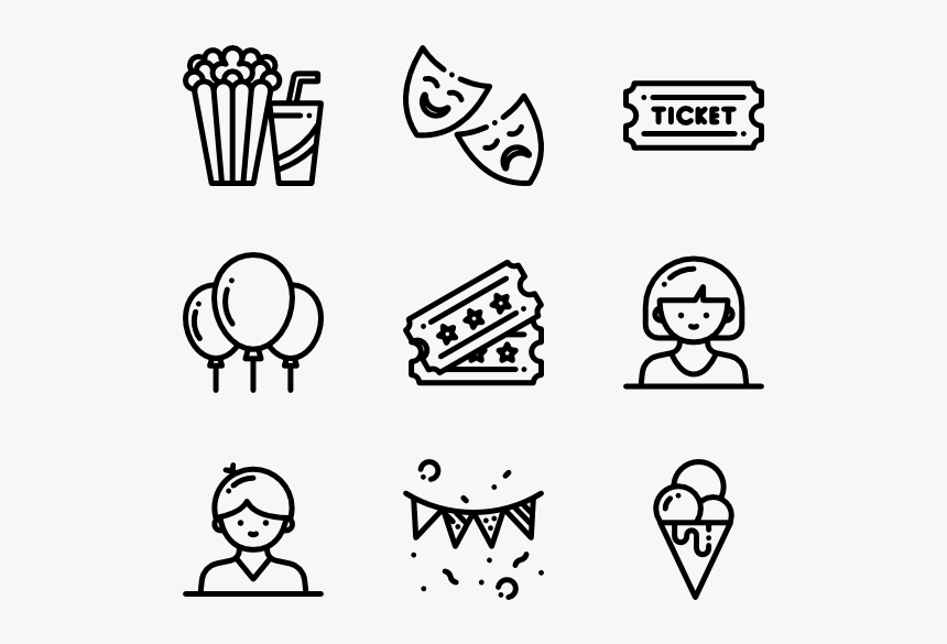 Hand Drawn Social Media Icons Png, Transparent Png, Free Download