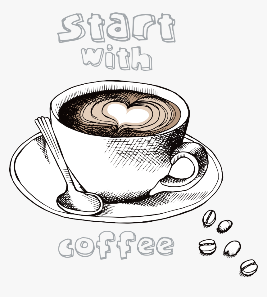 Transparent Cofee Png - Coffee And Cake Poster, Png Download, Free Download