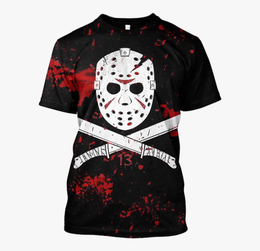 3d Jason Voorhees Friday The 13th Hoodie - Friday The 13th Jason Hoodie, HD Png Download, Free Download